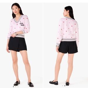 Kate Spade V-day Sweater Preppy Sweater